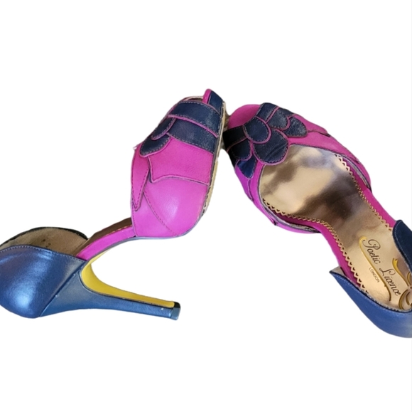 Poetic License Feel the Rhythm Peep Toes Heels - Picture 3 of 7